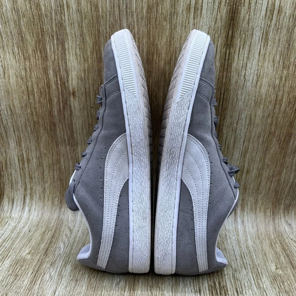 Puma Suede Classic Men's Size 13 Steeple Grey Low Top Sneakers Shoes 352634-66